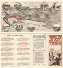 San Diego Map By San Diego Electric Railway Co