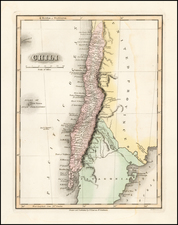 Chile Map By Fielding Lucas Jr.