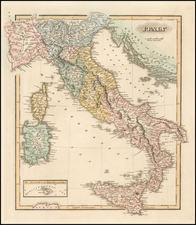 Italy Map By Fielding Lucas Jr.