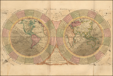 World and Celestial Maps Map By Benjamin Martin / Samuel Dunn