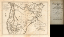 Texas, Midwest, Plains and Rocky Mountains Map By Zebulon Montgomery Pike