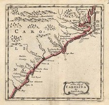 Southeast Map By Robert Morden