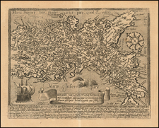 Italy Map By Matthias Quad / Johann Bussemachaer