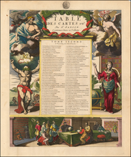 Title Pages and Curiosities Map By Cornelis Mortier