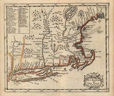 New England Map By Robert Morden