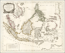 Southeast Asia, Philippines and Australia Map By Paolo Santini