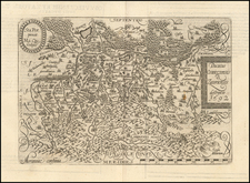 Ducatus Oswieczensis & Zatoriensis descriptio 1592 By Matthias Quad