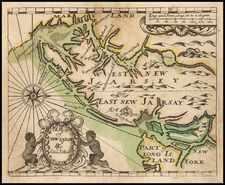 Mid-Atlantic Map By John Seller