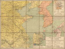 China and Korea Map By J. Hansen