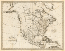 North America Map By John Russell