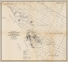 California Map By California State Mining Bureau