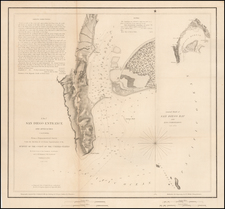 California and San Diego Map By U.S. Coast Survey