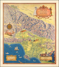 Los Angeles Map By Title Insurance & Trust Company  &  Gerald  Allen Eddy