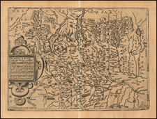 Northern Italy Map By Johann Bussemachaer