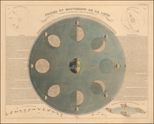 Celestial Maps Map By J. Andriveau-Goujon