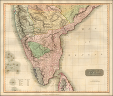 India Map By John Thomson