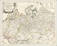 Russia and Central Asia & Caucasus Map By Paolo Santini