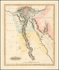 Egypt Map By Fielding Lucas Jr.