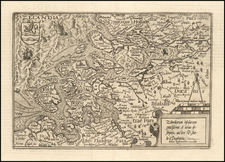 Netherlands Map By Matthias Quad / Johann Bussemachaer