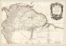 Colombia, Brazil, Guianas & Suriname and Peru & Ecuador Map By Paolo Santini