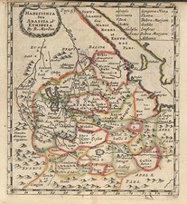 Africa and East Africa Map By Robert Morden