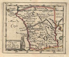 Africa and West Africa Map By Robert Morden