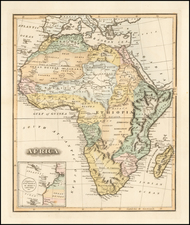 Africa Map By Fielding Lucas Jr.