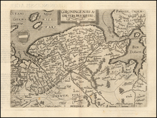 Netherlands Map By Matthias Quad / Johann Bussemachaer