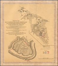 Kentucky and Civil War Map By Nathaniel Michler  &  Edward Ruger