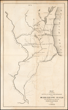 Illinois, Wisconsin and Iowa Map By U.S. Government