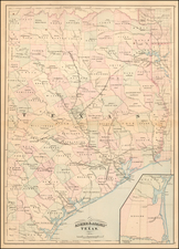 Texas Map By Asher  &  Adams