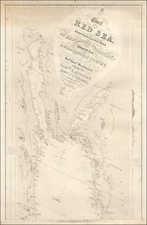 Middle East, Holy Land and Egypt Map By J & C Walker / East India Company