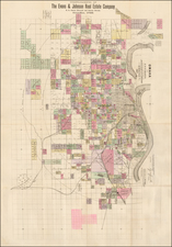 Nebraska Map By Everts & Kirk