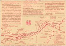 Yosemite Map By United States Department of the Interior