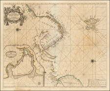 Russia and Finland Map By Pieter Goos