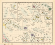 Hawaii, Pacific, Oceania, Hawaii and Other Pacific Islands Map By SDUK