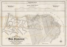 San Francisco & Bay Area Map By Henry  S. Dexter