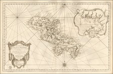 Other Islands and Martinique Map By Depot de la Marine