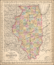 Illinois Map By Charles Desilver