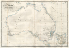 Australia Map By James Wyld