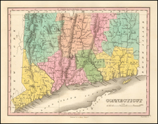 Connecticut Map By Anthony Finley