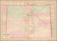 Colorado and Colorado Map By Asher  &  Adams