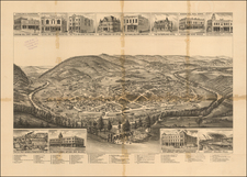 South and Tennessee Map By L.H. Burleigh