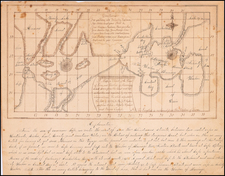 A Map, or Chart of the Road of Love, and Harbor of Marriage, Laid down from the latest and bet authorities and regulated by my own observations.  The whole adjusted to the Lat. of 44º 34' N. By J.P. Hydrographer to his Majesty Hymen and Prince Cupid.