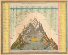 Curiosities Map By Thomas, Cowperthwait & Co.