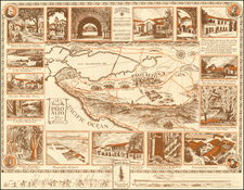 California Map By Arthur Lites