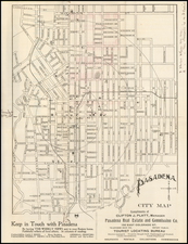 Other California Cities Map By Pasadena Real Estate and Commission Co.