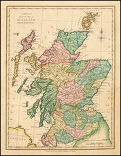 Scotland Map By Robert Wilkinson