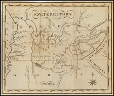 South and Southeast Map By Joseph Scott