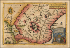 North Africa and East Africa Map By Pieter van der Aa